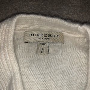 Burberry 100% Cashmere Sweater